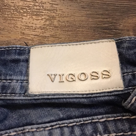 Vigoss denim shorts “The Chelsea” size 25 - Picture 3 of 5